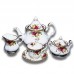 Royal Elbert With Gold Plated Bone China Tea Set 17 pcs.  
